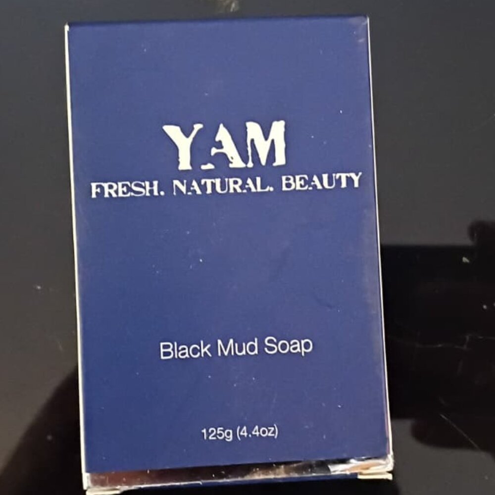 YAM BLACK MUD SOAP 4.4OZ/125G BRAND-NEW-SEALED